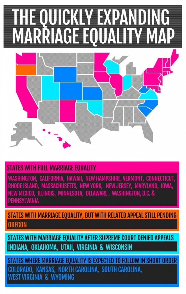 Marriage Equality Maps Stats Chat